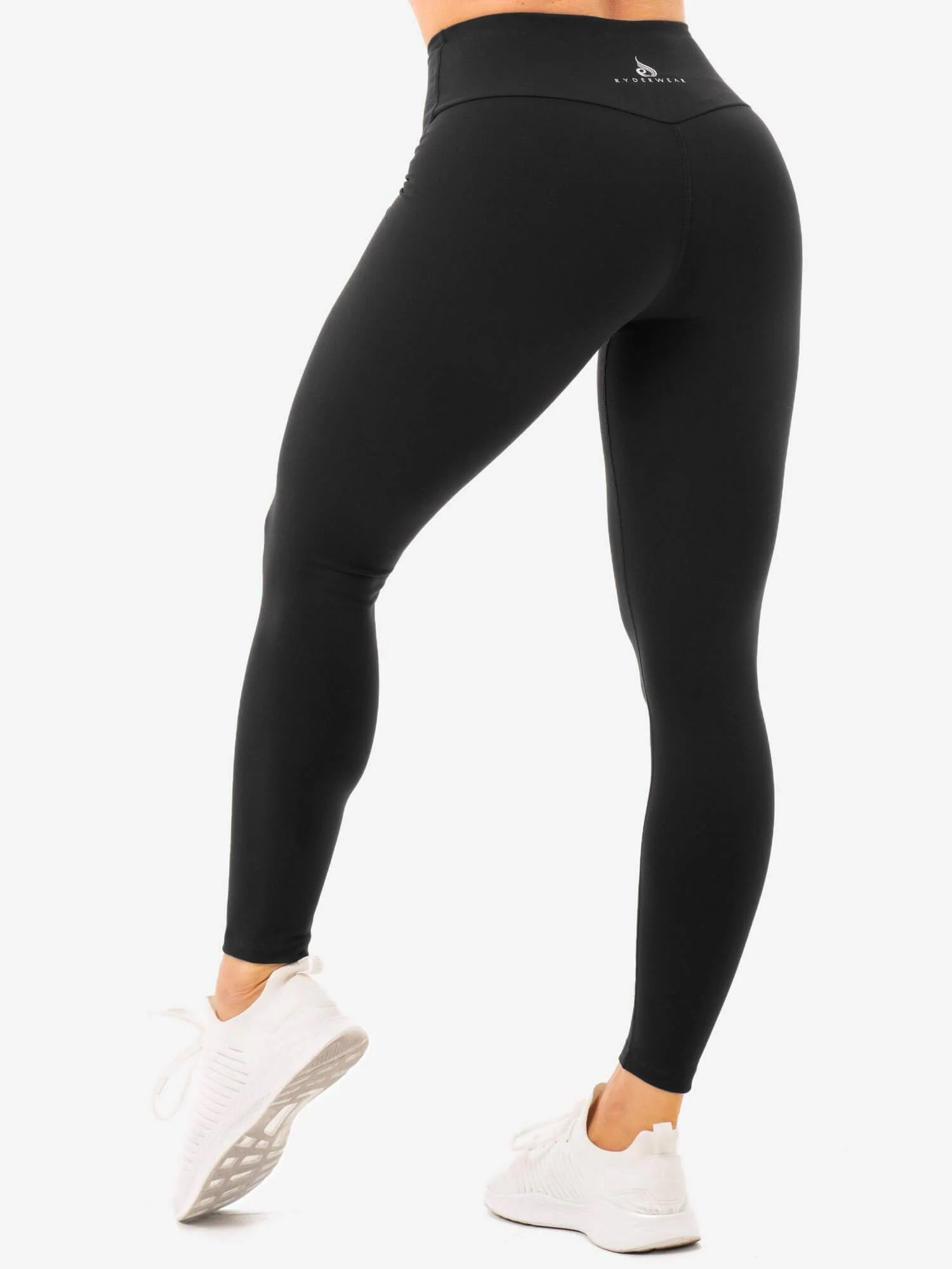 Staples High Waisted Leggings - Black - Image 4
