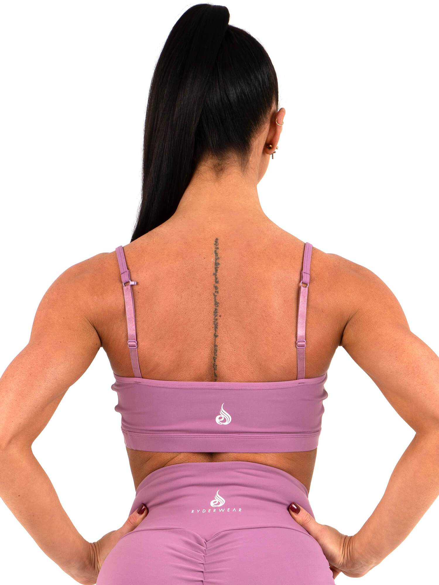 Staples Sports Bra - Purple - Image 2