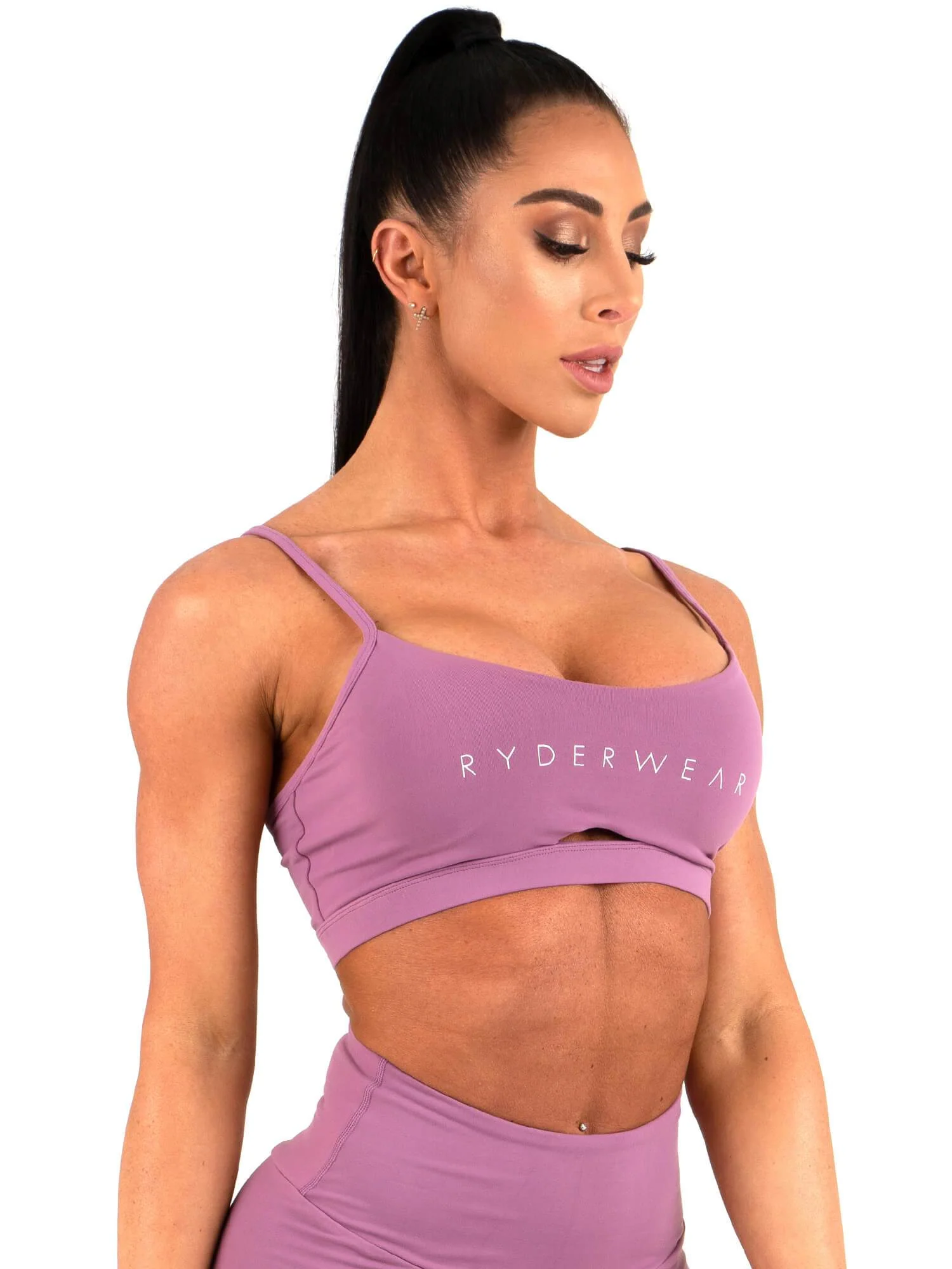 Staples Sports Bra - Purple - Image 4
