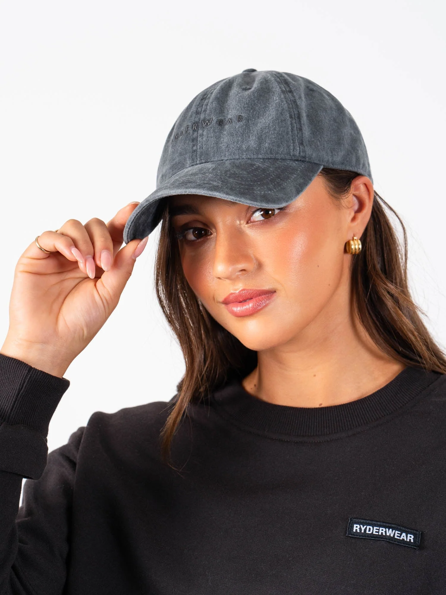 Stonewash Cap - Charcoal - Image 4