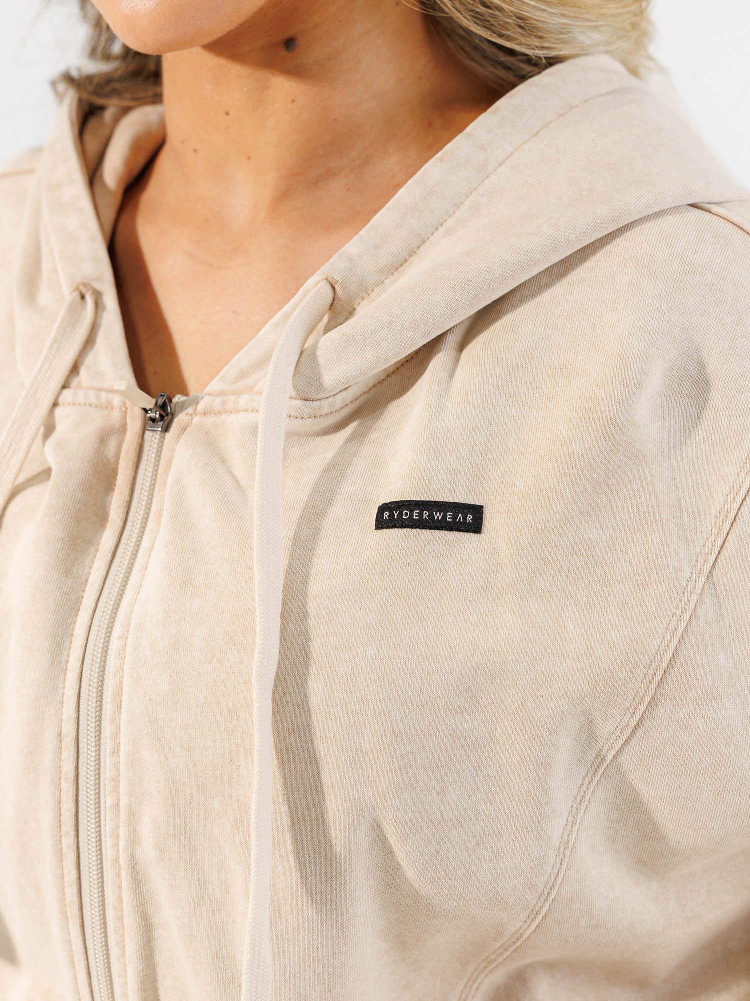 Stonewash Track Jacket - Stone - Image 3
