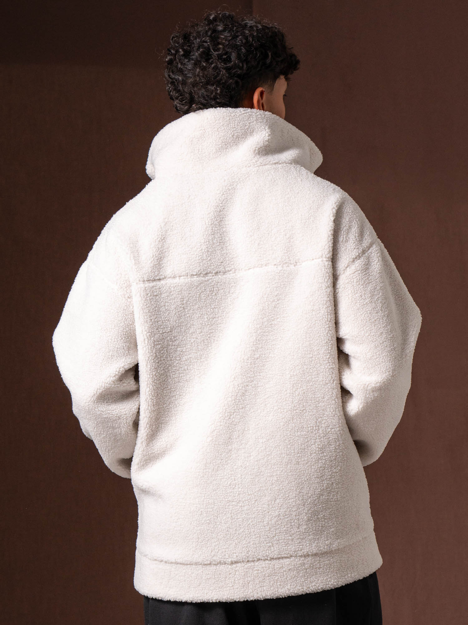 Teddy Jacket - Bone - Image 4
