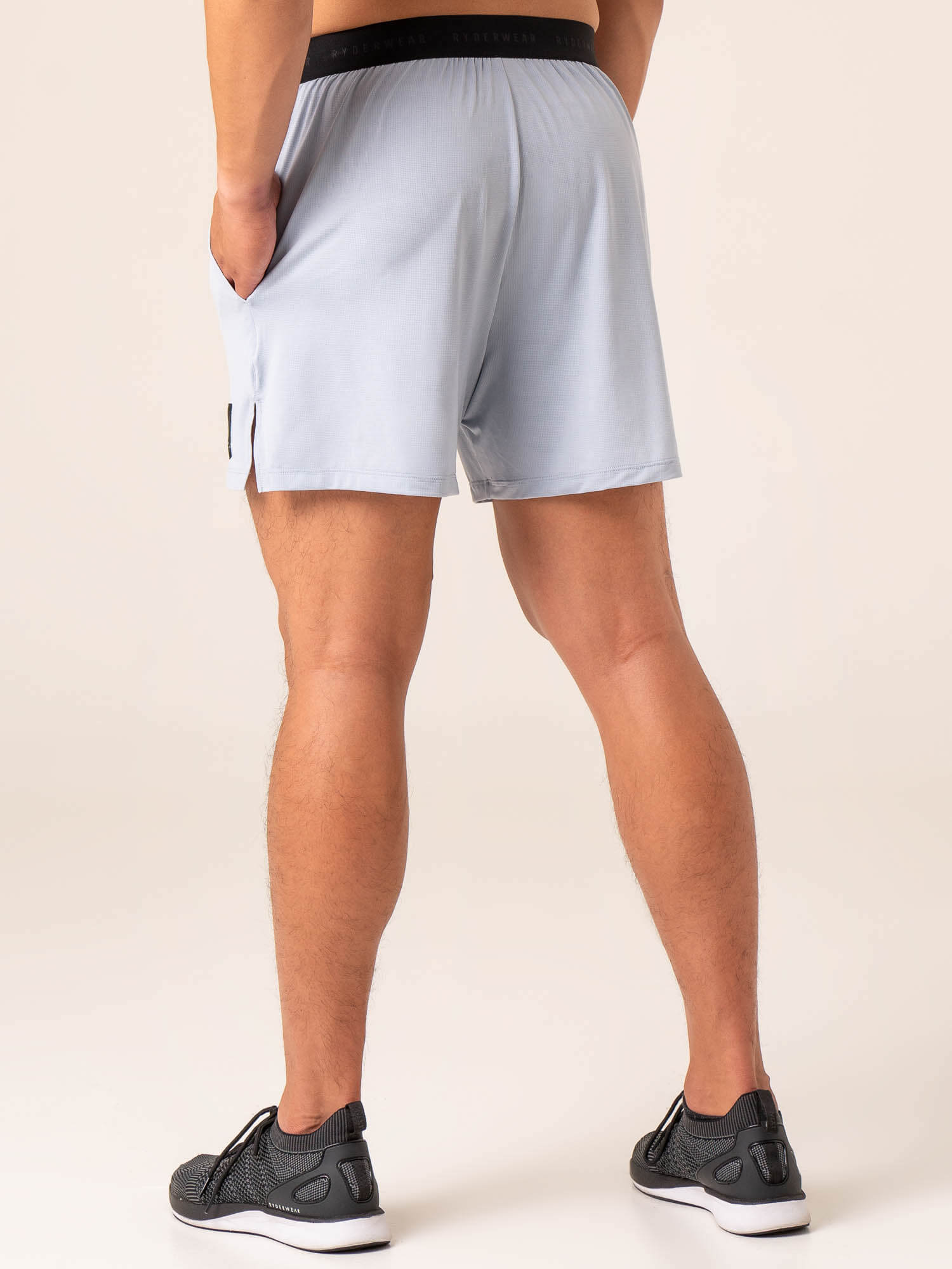 Terrain Mesh Gym Shorts - Ice Blue - Image 3