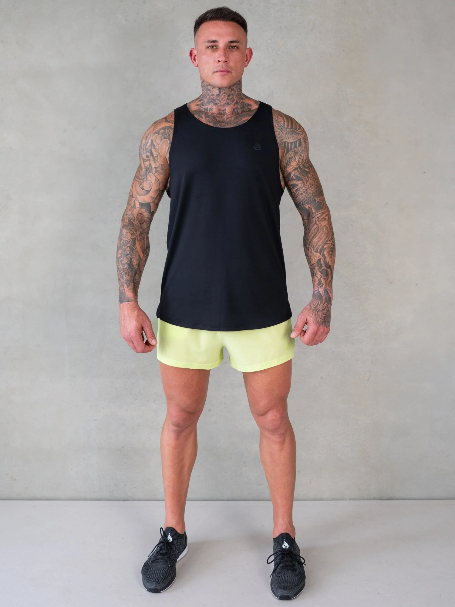 3" Training Shorts - Lime - Image 6